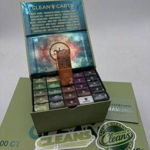 clean carts spring green 2g disposable