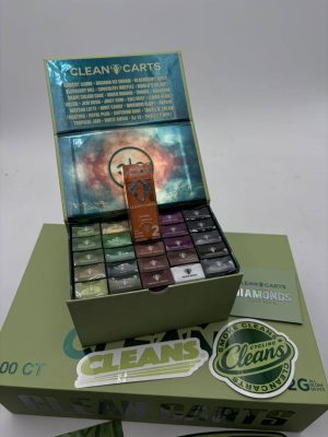 clean carts spring green 2g disposable