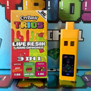 crybaby trios 3 in 1 3g disposable